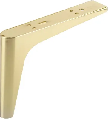Produktbild von Möbelbein FS019 150 mm gebürstetes Gold