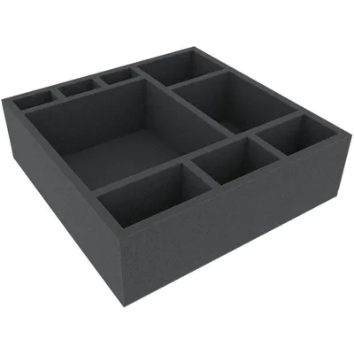 Obrázek produktu pro AFDA085BO 285 mm x 285 mm x 85 mm Pěnová vložka do krabice na stolní hry