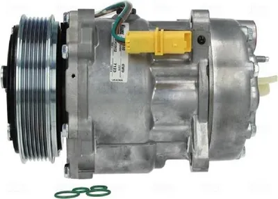 Produktbild von NISSENS 89032 SD7V16 Klimaanlage Klimakompressor PAG 46 YF R134a R1234yf passend für PEUGEOT 307 CC (3B) 307 (3A/C) für FIAT DUCATO Kasten (244)