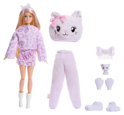 Immagine prodotto di Cutie Reveal - Purple Cat - Barbie - JJP64