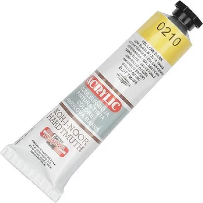 Immagine prodotto di KOH Acrylfarbe 40 ml Tubo giallo scuro
