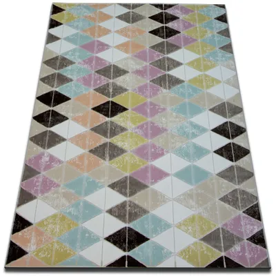 Zdjęcie produktu dla Dywan AKRYL YAZZ 7660 Pudra wielokolorowy 200x290 cm