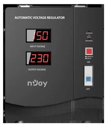 Immagine prodotto di Stabilizzatore di tensione nJoy Alvis 3000, 3000VA/1800W, display LCD