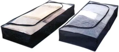Produktbild von Famanu Unterbettbox Set 2 Stück 103 x 45 x 16 cm - Unterbettbox zur Aufbewahrung