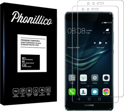 Immagine prodotto di Vetro temperato per Huawei P9 [2 pezzi] Pellicola protettiva antigraffio resistente Phonillico®