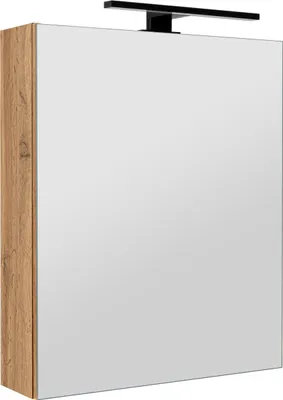 Zdjęcie produktu dla Szafka łazienkowa z lustrem oświetleniem lampką led lustrzana wisząca 50 cm