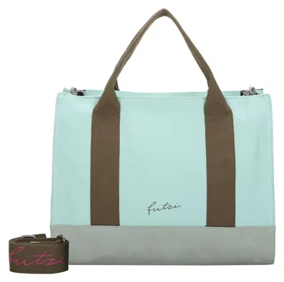 Produktbild von Fritzi aus Preußen Schultertasche Canvas Tote Bag Lime mint
