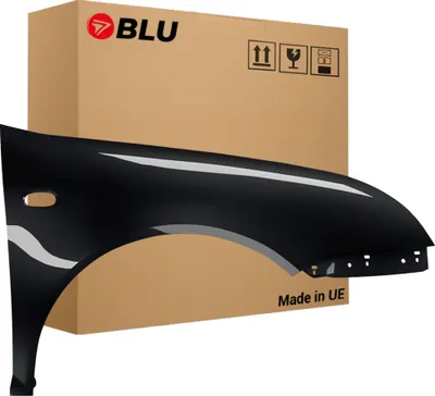 Produktbild von BLU Kotflügel Passend für Volkswagen Bora 1J1 1J6 L041 LO41 Rechts Schwarz Schwarz | 1998-2005 | Vorderseite Vorne | Lackiert | Einbaufertig