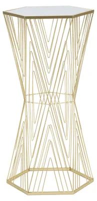 Produktbild von Daneso - Couchtisch, 40x35x80h cm Transparent, mit Ablage