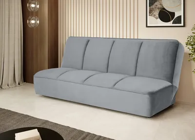 Produktbild von Sofa mit Schlaffunktion LEANO 3-Sitzer, Grau (Riviera80)