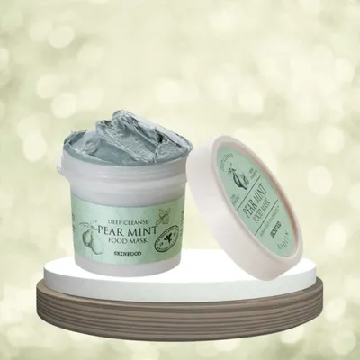 Produktbild von SKINFOOD - Birnenminz-Lebensmittelmaske - 120 g
