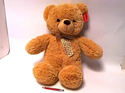 Image de Mascotte de l'ours Buddy marron 70cm 13759