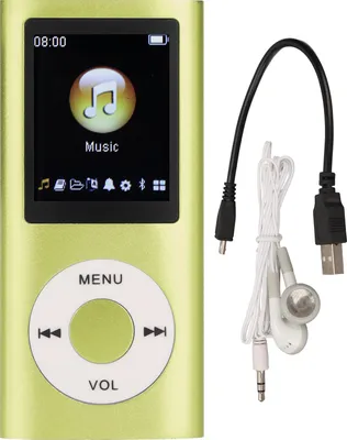 Produktbild von MP3-Player Stilvoller multifunktionaler verlustfreier Klang Schlanker 1,8-Zoll-LCD-Bildschirm Tragbarer MP3-Musikspieler