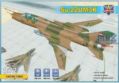 Imagen del producto de MODELSVIT MSVIT72051 Sukhoi Su-22UM3K (versión de exportación)