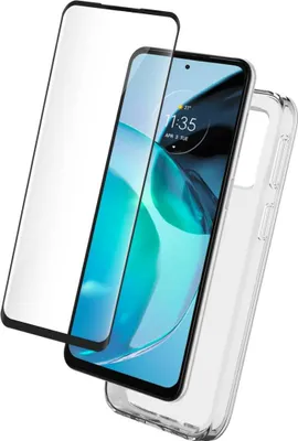Produktbild von BigBen Connected, 2-in-1-Zubehörpaket für Motorola G72, Transparent