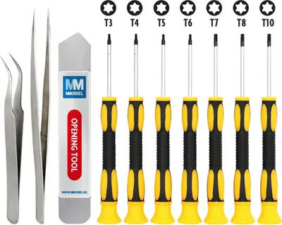 Produktbild von MMOBIEL 11 teiliges Torx Schraubendreher Schraubenzieher Werkzeug Set