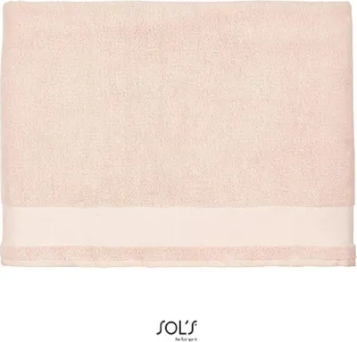 Immagine prodotto di SOLs 03097 | Telo da bagno Penisola 100, 100 x 150 cm - Colore: Rosa crema - Dimensioni: 100 x 150 cm