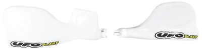 Image de Protège-mains UFO PLAST - Caches pour les mains pour Suzuki RM 125 / 250 cm³, années de fabrication 1996 - 2003, couleur : blanc OEM