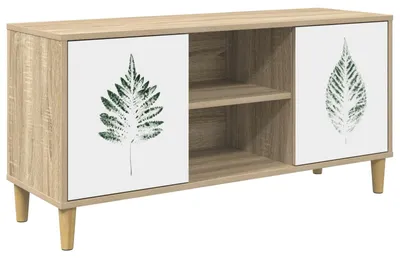 Immagine prodotto di vidaXL Mobile TV HANAU, 102 x 33 x 50 cm, impiallacciato effetto legno Sonoma
