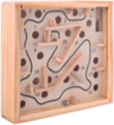 Produktbild von Geschicklichkeitsspiel Labyrinth aus Holz