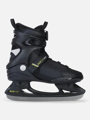Produktbild von K2 F.I.T ICE BOA Schlittschuhe, Männer, Größe 41,5 , Black - Acid-Yellow / 25M0710