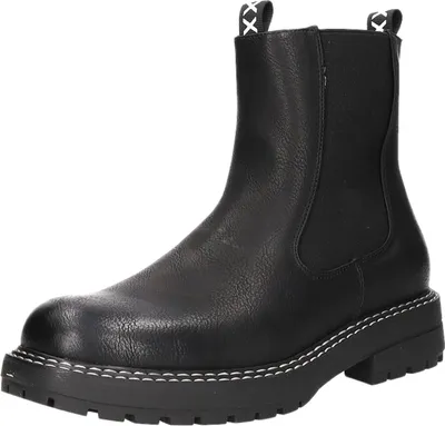 Produktbild von Schlupf-/Reißverschlußstiefelette Warmfutter bis 35mm Absatz (casual) 9M219284-BK