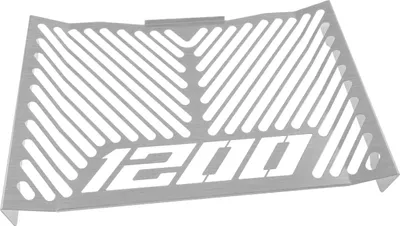Obrázek produktu pro Kryt chladiče ZIEGER kompatibilní s Yamaha VMAX Logo silver