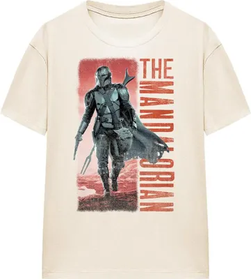 Immagine prodotto di Star Wars: The Mandalorian - Maglietta da donna TV30318 (XL) (Naturale)