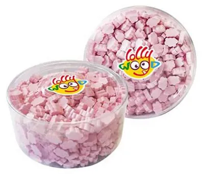 Productafbeelding van Lollywood Dextrose Wolkjes Roze - 850 gram