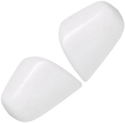 Imagen del producto de Cubierta para retrovisor compatible con Tesla - Lado izquierdo/derecho - brillante/blanco lacado - Material: ABS - Cubierta para retrovisor para Tesla Model Y 2020-2023