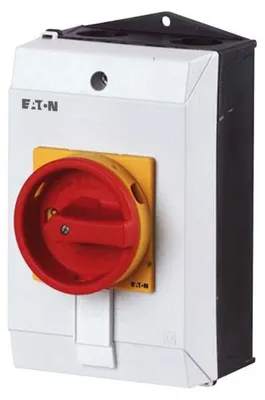 Productafbeelding van EATON T0-4-15682/I1/SVB Hoofdschakelaar 207161 20A Opbouw 6 polen S+Ö Noodstop in 0-stand 207161