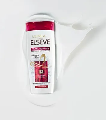 Produktbild von Pflegeshampoo für geschädigtes Haar Elseve (Total Repair 5) - Volumen: 400 ml