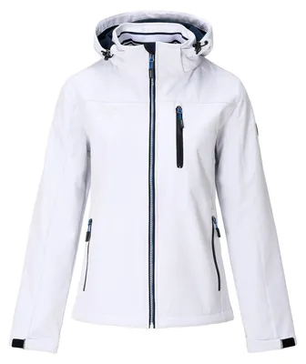 Immagine prodotto di Giacca estiva softshell Nordberg Nikol da donna - Bianca - Taglia M