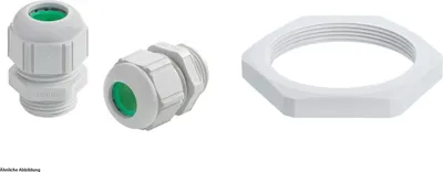 Immagine prodotto di Raccordo LAPP senza alogeni con controdado M50x1,5 poliammide (PA) lunghezza filettatura 12,0 mm - 1 pezzo