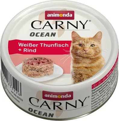 Immagine prodotto di Animonda Carny Ocean 12x80g | Thunfisch & Rind