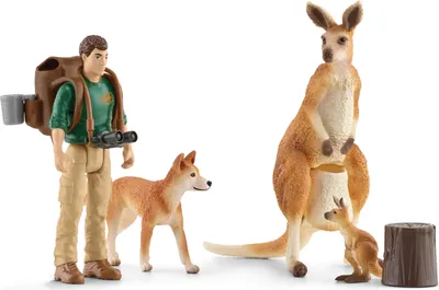 Immagine prodotto di Schleich 42623 - Set di figure da collezione Wild Life Outback Adventure