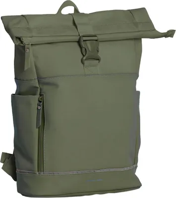 Produktbild von Daniel Ray Rucksack Pittsburgh mit Rolltop-Verschluss - Rolltop-Tasche mit Laptop-Fach in Oliv-Green