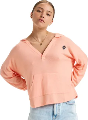 Immagine prodotto di Roxy, felpa con cappuccio "Cozy", colore rosa, taglia XS, per donna, colore rosa, taglia XS