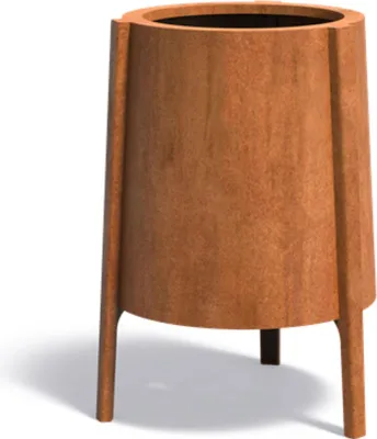 Produktbild von Adezz Botan Pflanzschale aus Corten-Stahl Pflanzgefäß Pflanzkübel Blumentopf