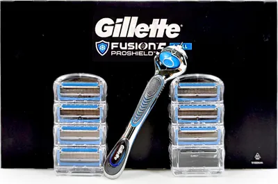 Produktbild von Gillette Fusion 5 ProShield Chill Rasierklingen, 7er Pack + Rasierergriff