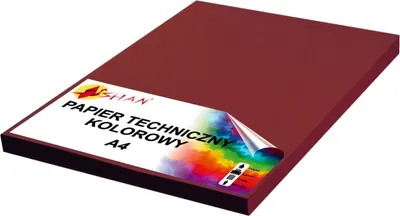 Image de Papier technique A4 160g marron 50 feuilles