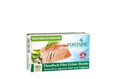 Produktbild von Fontaine - Echter Bonito Thunfisch Naturell- 120g