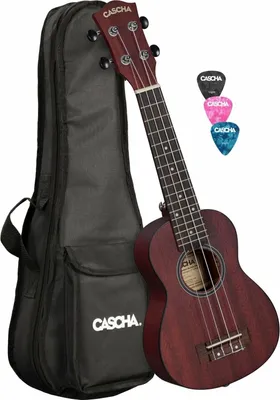 Produktbild von Cascha HH 2263L Red Sopran Ukulele