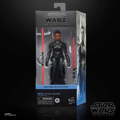 Immagine prodotto di Hasbro F4362 Disney Star Wars Reva (Terza Sorella) action figure mobile con 2 armi Serie nera da collezione 15 cm