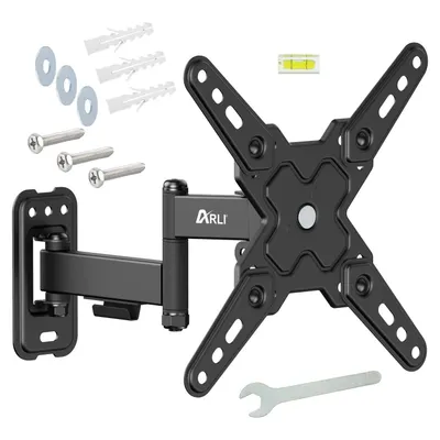 Produktbild von ARLI TV Wandhalter ausziehbar 13 - 43 zoll LED LCD VESA Universal Wandhalterung neigbar schwenkbar drehbar Wandabstand 66-274 mm