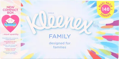 Produktbild von Kleenex Family Papiertaschentuch, 1er Pack