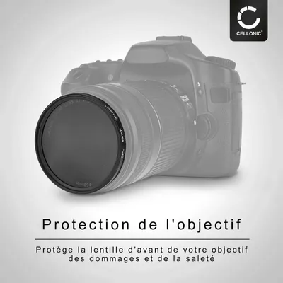 Image de CELLONIC Ø 82mm Filtre Polarisant CPL compatible avec Zeiss Distagon T* - Filtre Polarisation circulaire