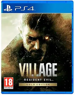Productafbeelding van Capcom Resident Evil Village Gold Edition PS4. Horrorvideogame. Nieuw verhaal