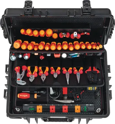 Produktbild von Wiha Werkzeug Set Elektriker Competence XXL II