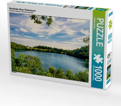 Produktbild von Calvendo Weinfelder Maar (Totenmaar) 1000 Teile Puzzle quer 640x480mm, Bücker Michael; 7313346